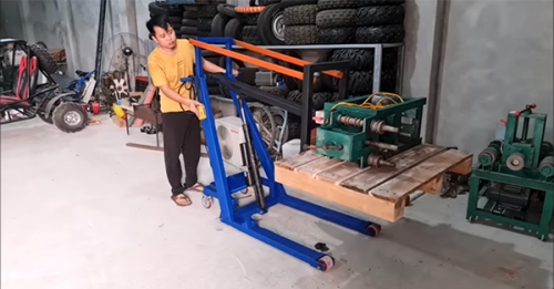 Cho thuê xe nâng thủy lực tại Bắc Ninh