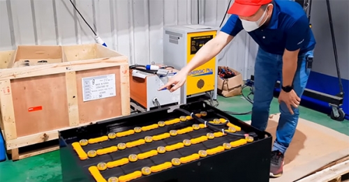 Bình điện xe nâng tại Bắc Ninh