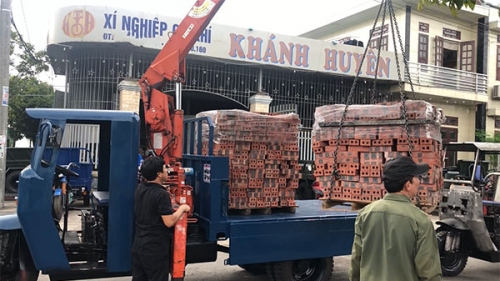 Cho thuê xe cẩu nhỏ tại Bắc Ninh