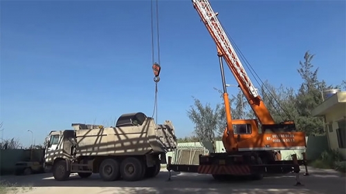 Dịch vụ cho thuê xe cẩu hàng tại Bắc Ninh