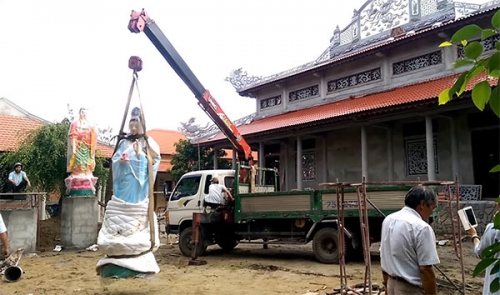 Cho thuê xe cẩu tự hành tại Bắc Ninh