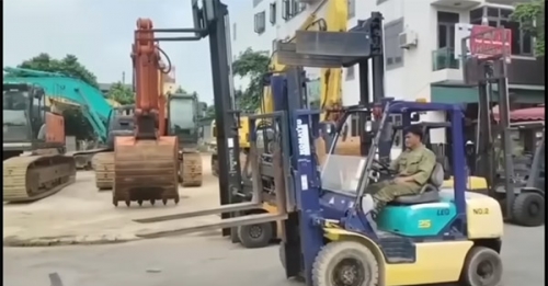 Cho thuê xe nâng nhật bãi tại Bắc Ninh