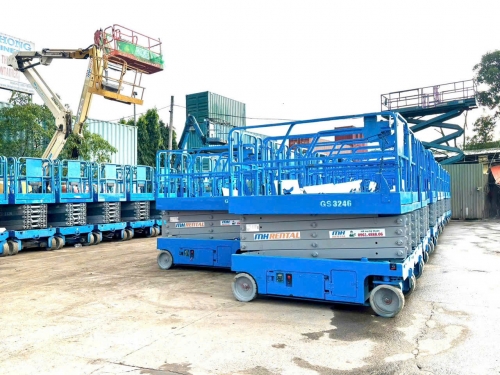 Cho thuê thang nâng người tại Bắc Ninh