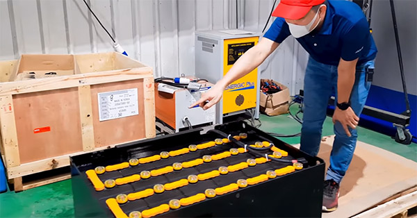 Bình điện xe nâng tại Bắc Ninh