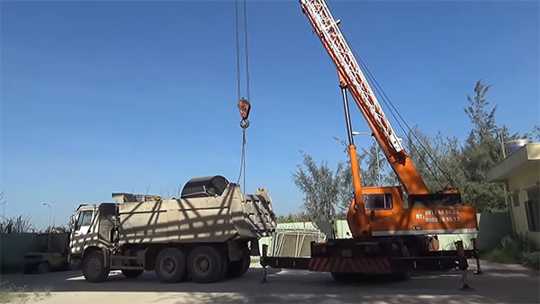 Dịch vụ cho thuê xe cẩu hàng tại Bắc Ninh